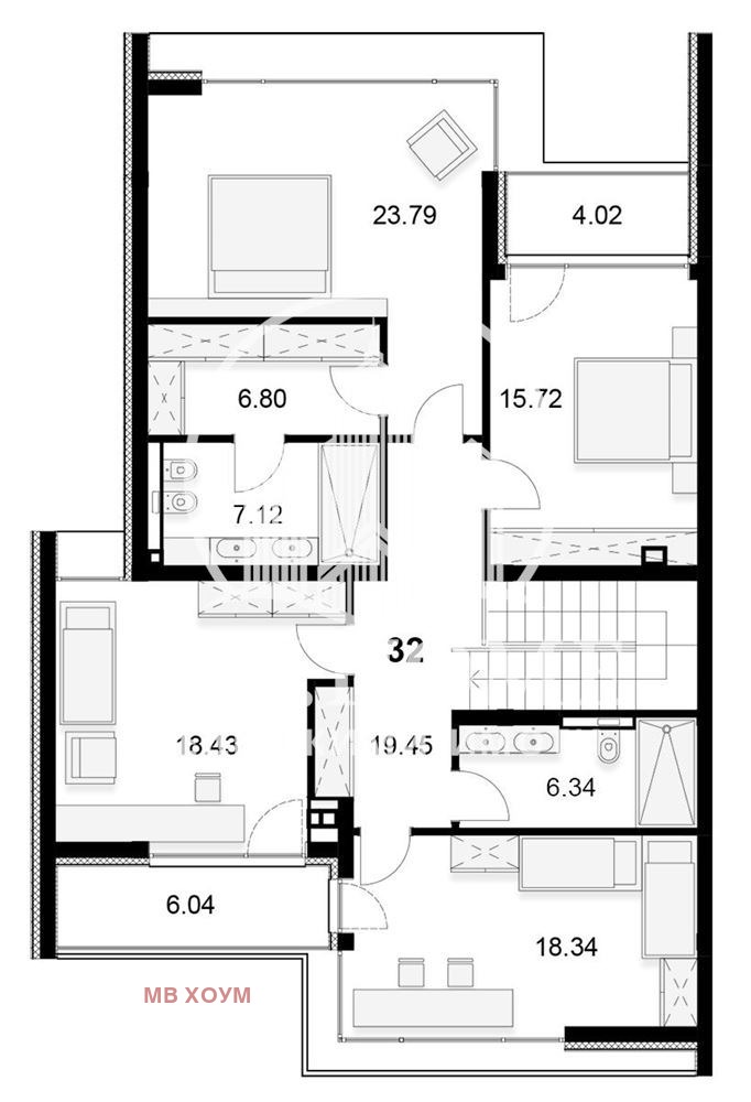 Продава КЪЩА, гр. София, в.з.Симеоново - Драгалевци, снимка 16 - Къщи - 55132941