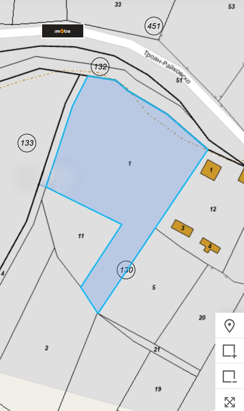 Продава ПАРЦЕЛ, гр. Троян, област Ловеч, снимка 2 - Парцели - 53086231