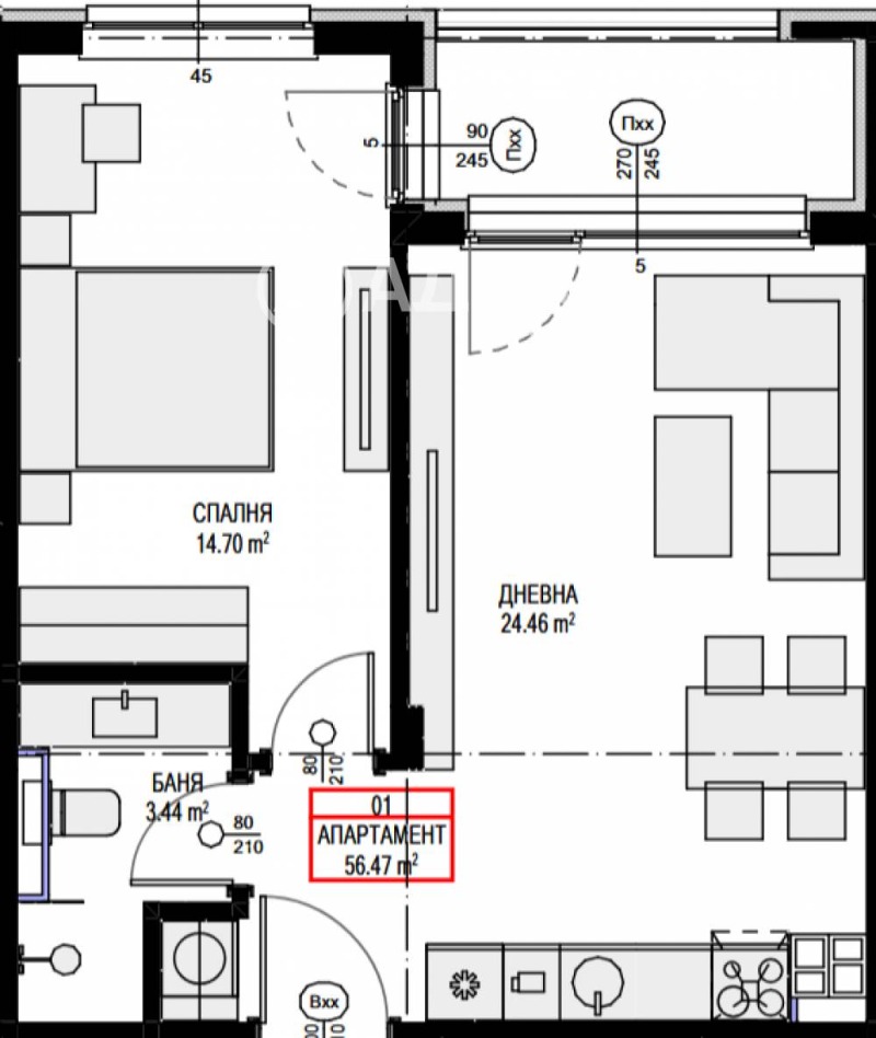 Продава 2-СТАЕН, гр. София, Овча купел 2, снимка 3 - Апартаменти - 52391959