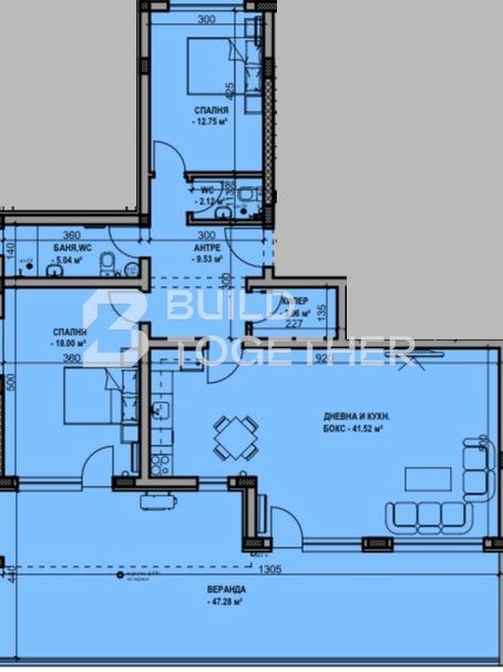 Продава 3-СТАЕН, гр. Пловдив, Беломорски, снимка 5 - Апартаменти - 54137607