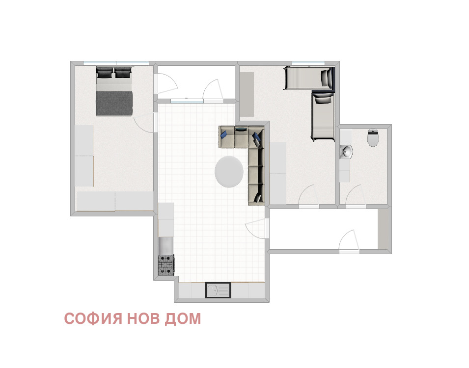 Продава 3-СТАЕН, гр. София, Редута