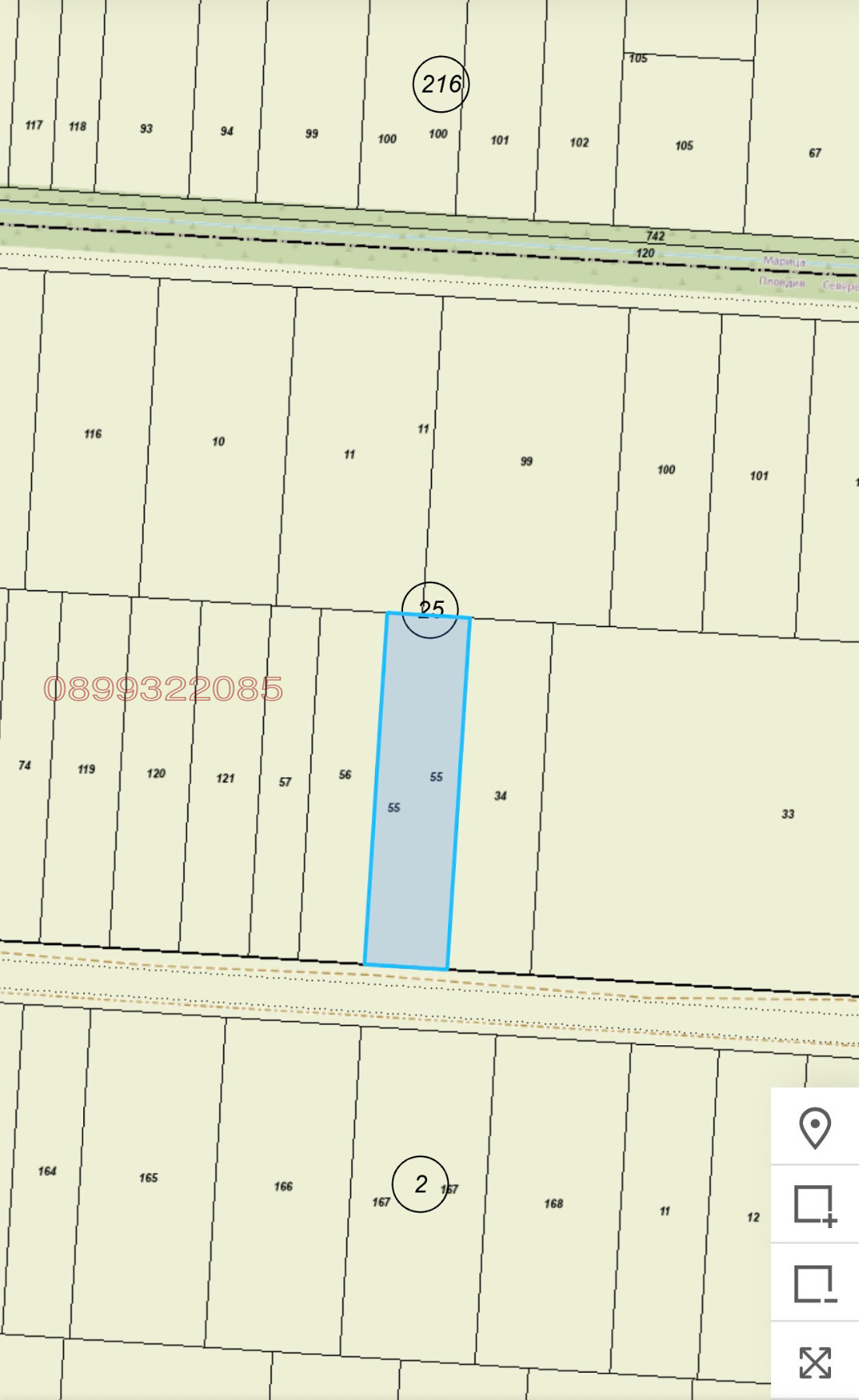Продава ЗЕМЕДЕЛСКА ЗЕМЯ, гр. Пловдив, област Пловдив, снимка 1 - Земеделска земя - 53607889