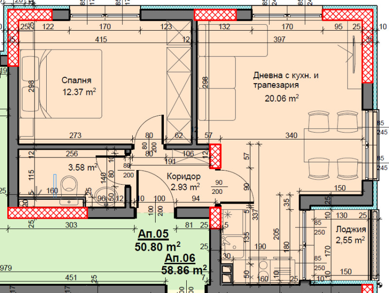 Продава 2-СТАЕН, гр. Варна, м-т Пчелина, снимка 8 - Aпартаменти - 47757426