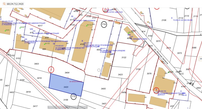 Продава ПАРЦЕЛ, гр. София, Слатина, снимка 1 - Парцели - 49542406