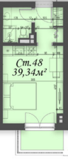 Продава 1-СТАЕН, к.к. Слънчев бряг, област Бургас, снимка 2 - Апартаменти - 54155769