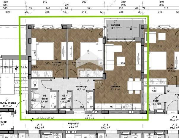 Продава 3-СТАЕН, гр. Варна, к.к. Св.Св. Константин и Елена, снимка 1 - Aпартаменти - 49566016