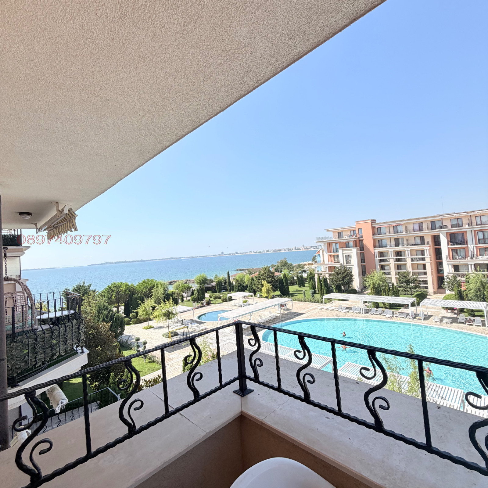 Продава 2-СТАЕН, гр. Свети Влас, област Бургас, снимка 2 - Апартаменти - 55610825
