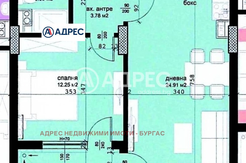 Te koop  1 slaapkamer Burgas , Izgrev , 69 m² | 23275675 - afbeelding [13]