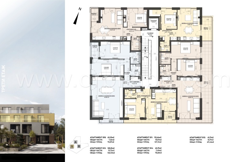 Продается  2 спальни София , м-т Гърдова глава , 115 кв.м | 88749313 - изображение [7]