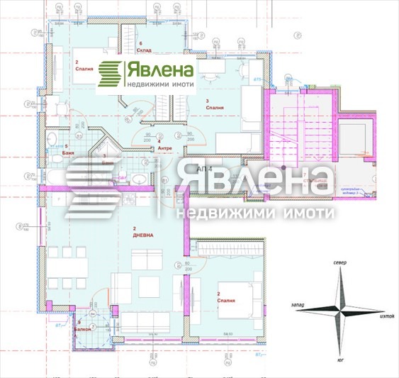 Продава 4-СТАЕН, гр. София, Гео Милев, снимка 2 - Апартаменти - 53001641