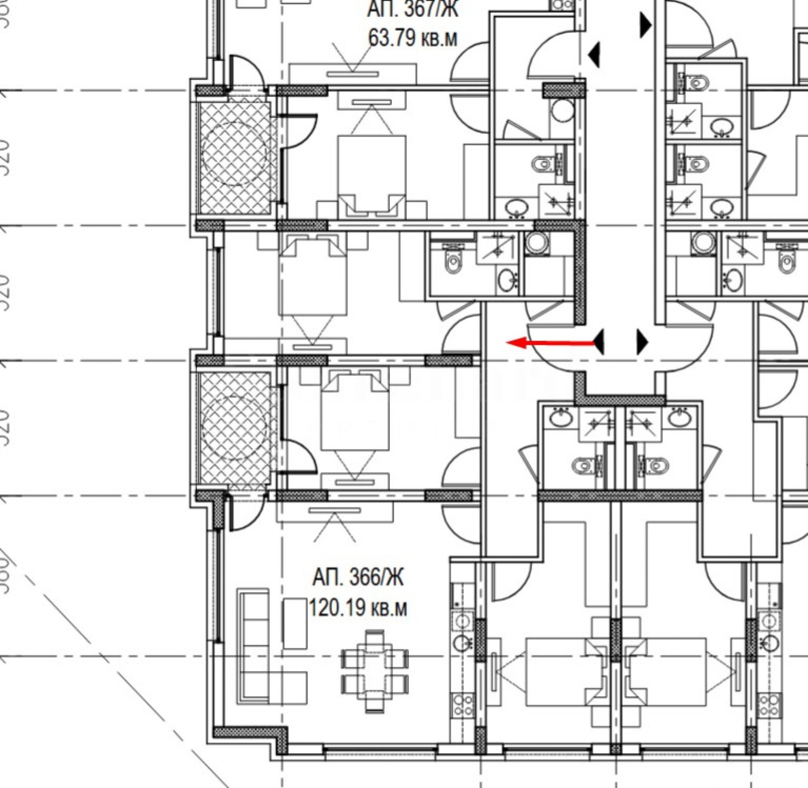 Продава 4-СТАЕН, гр. София, Обеля 2, снимка 2 - Апартаменти - 52559398