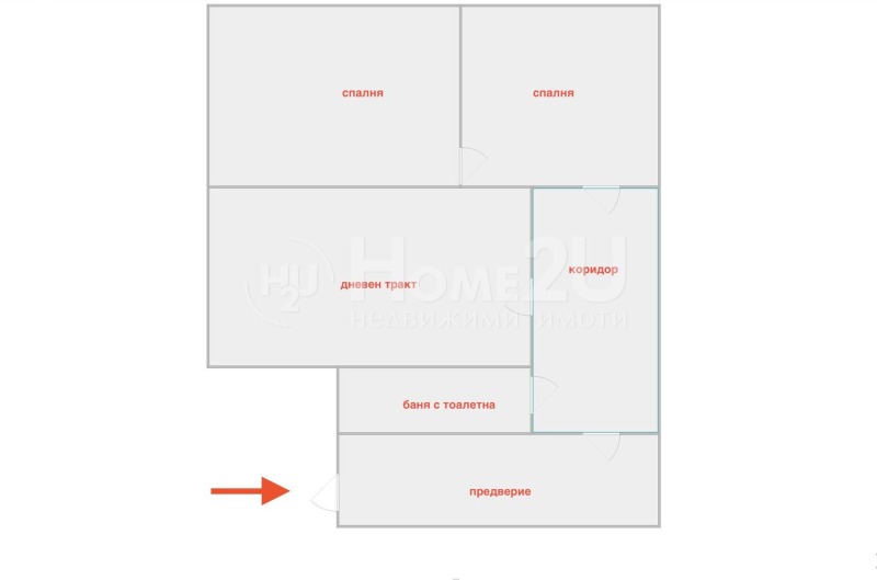 Te koop  Huis verdieping Varna , Tsveten kvartal , 52 m² | 57606561 - afbeelding [9]