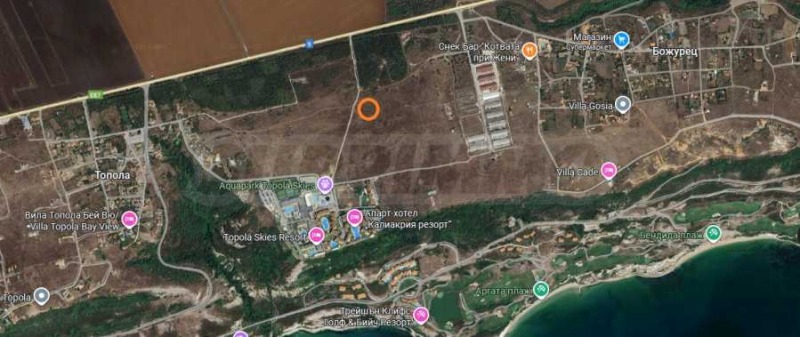 Продава ПАРЦЕЛ, с. Божурец, област Добрич, снимка 7 - Парцели - 52145531