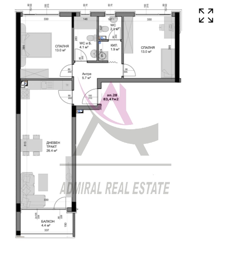 Продава 3-СТАЕН, гр. Варна, Владислав Варненчик 1, снимка 1 - Aпартаменти - 48013845