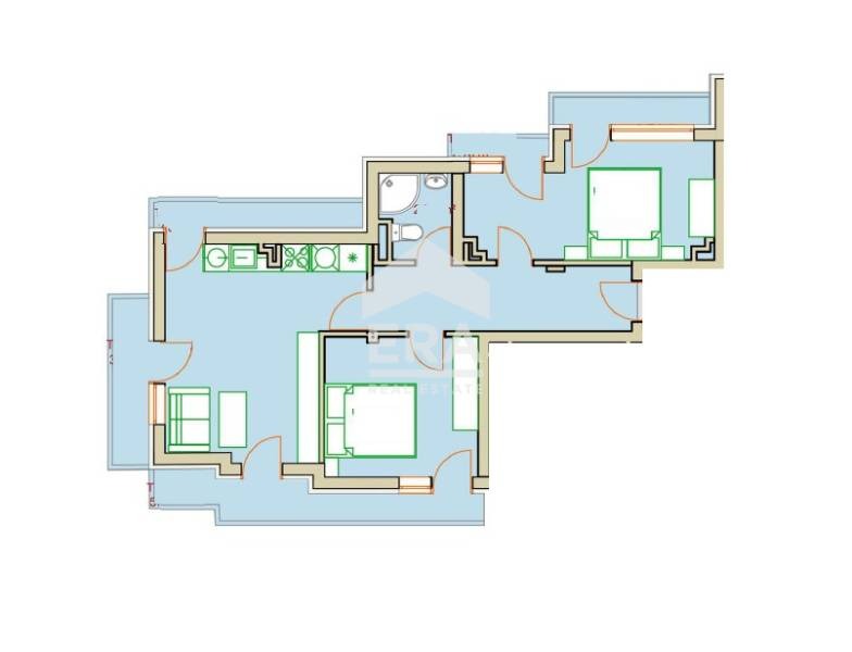 Продава 3-СТАЕН, гр. София, Студентски град, снимка 4 - Aпартаменти - 48876567