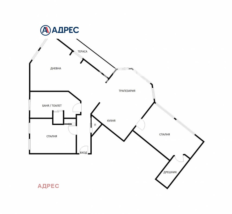 Продава 3-СТАЕН, гр. Варна, Окръжна болница-Генерали, снимка 5 - Апартаменти - 52606927