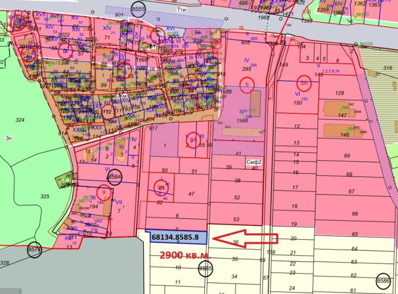 Til salg  Grund Sofia , m-t Batareyata , 2900 kvm | 89015977 - billede [2]