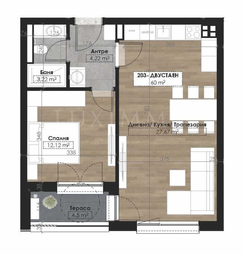 Продава 2-СТАЕН, гр. София, Витоша, снимка 4 - Апартаменти - 53087950