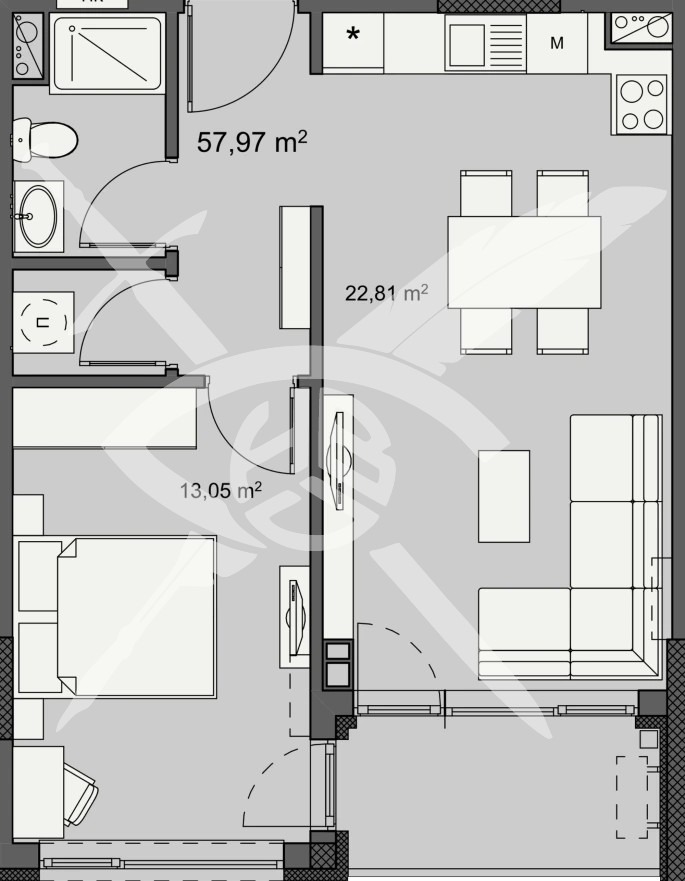 Продава 2-СТАЕН, гр. Бургас, Изгрев