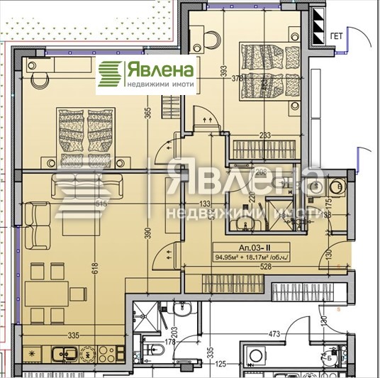 Продава 3-СТАЕН, гр. София, Драгалевци, снимка 9 - Апартаменти - 53013115
