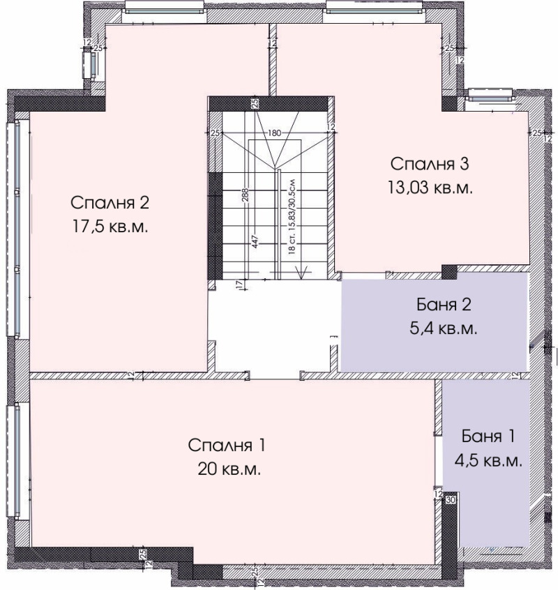 Продава  Къща град София , в.з.Симеоново - Драгалевци , 157 кв.м | 47332362 - изображение [14]