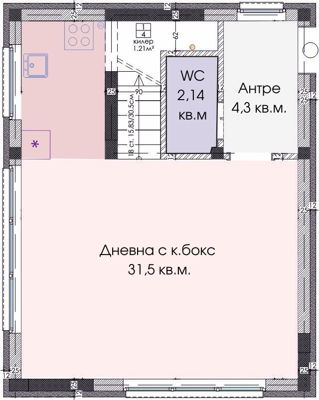 Продава  Къща град София , в.з.Симеоново - Драгалевци , 157 кв.м | 47332362 - изображение [13]