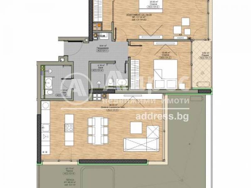 Na sprzedaż  2 sypialnie Sofia , Bojana , 143 mkw | 95601520 - obraz [3]