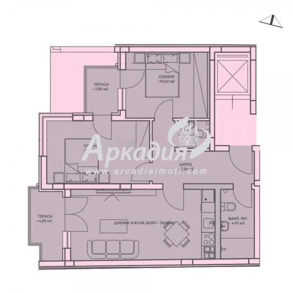 À venda  2 quartos Plovdiv , Centar , 105 m² | 65163599 - imagem [2]