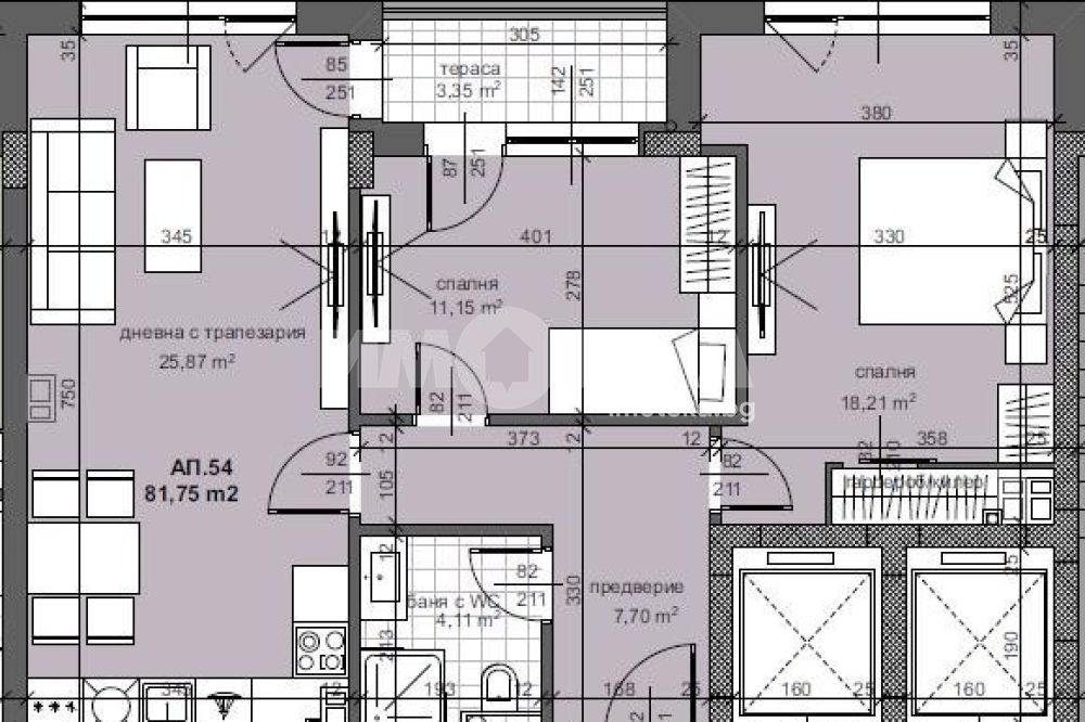 Продава 3-СТАЕН, гр. Пловдив, Тракия, снимка 12 - Апартаменти - 54133216