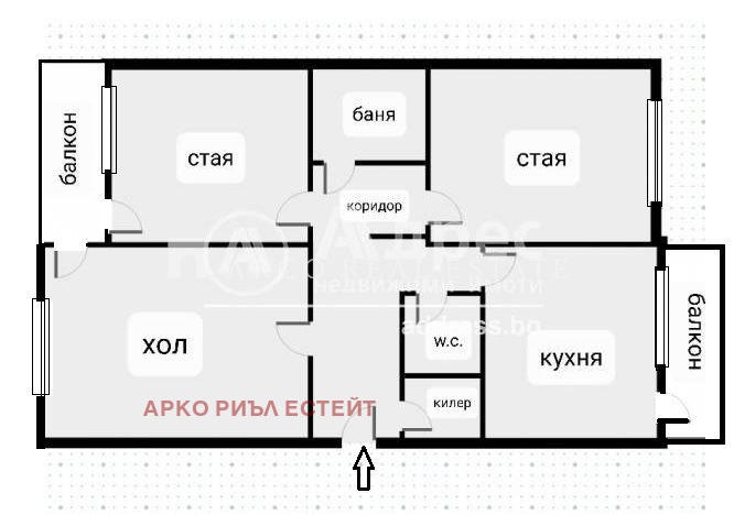 Продава 3-СТАЕН, гр. София, Орландовци, снимка 5 - Апартаменти - 55067424