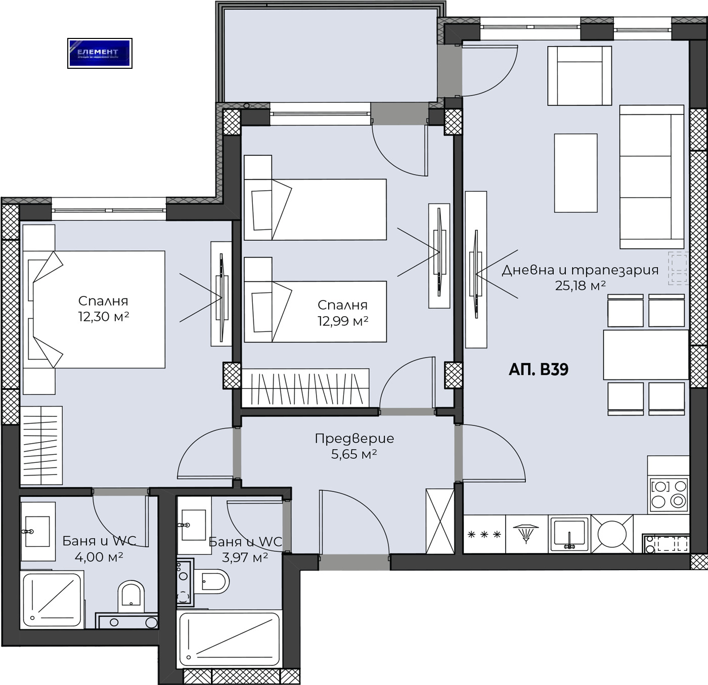 Продава 3-СТАЕН, гр. Пловдив, Христо Смирненски, снимка 4 - Апартаменти - 53626121