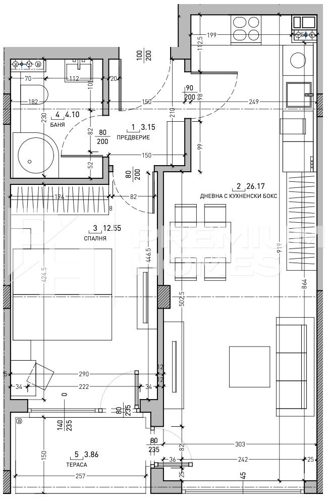 Продава 2-СТАЕН, гр. София, Малинова долина, снимка 5 - Апартаменти - 54629507