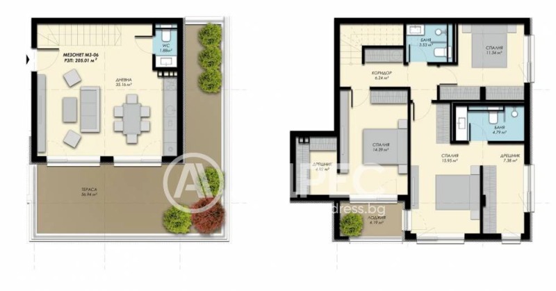 Продава 3-СТАЕН, гр. София, с. Бистрица, снимка 3 - Апартаменти - 53232404