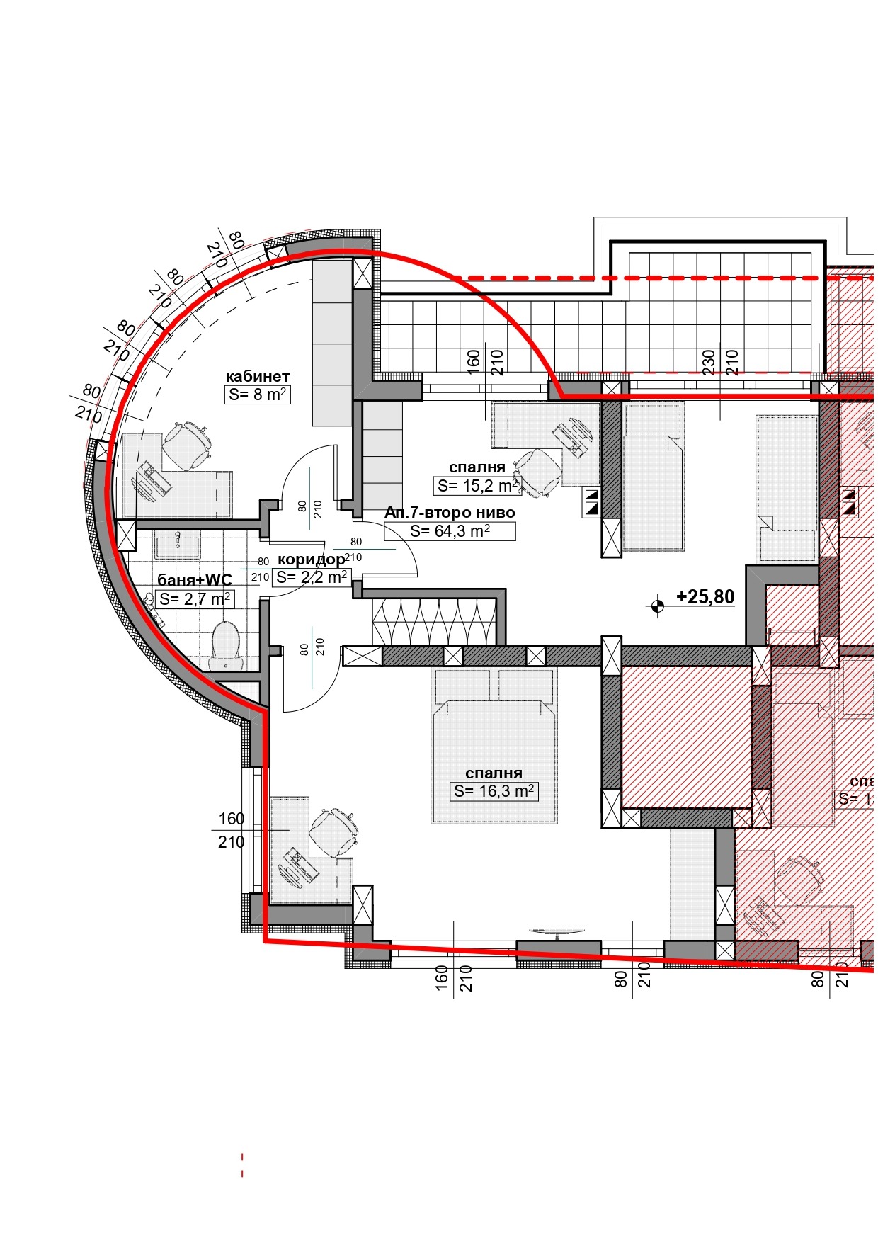 Продава МНОГОСТАЕН, гр. Русе, Централен южен район, снимка 4 - Апартаменти - 54121604
