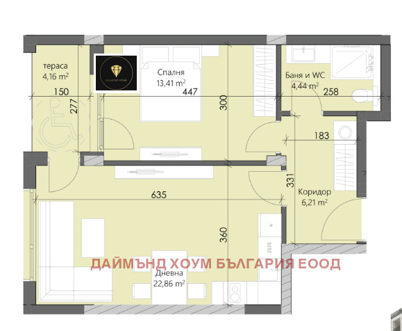 In vendita  1 camera da letto Plovdiv , Karshiiaka , 74 mq | 20574758 - Immagine [2]