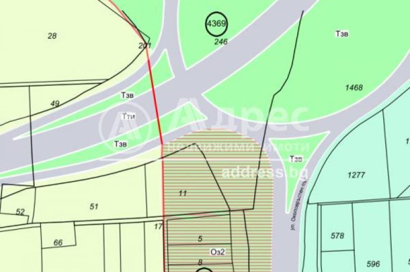 Til salg  Grund Sofia , Lyulin 5 , 4327 kvm | 97775053 - billede [2]