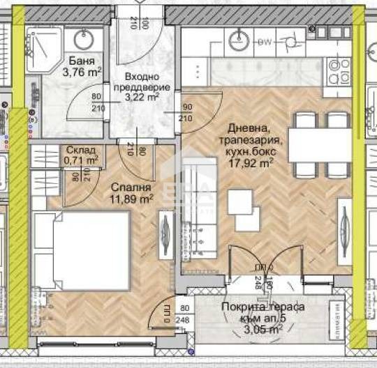 Продава 2-СТАЕН, гр. София, Люлин 8, снимка 4 - Апартаменти - 53075758