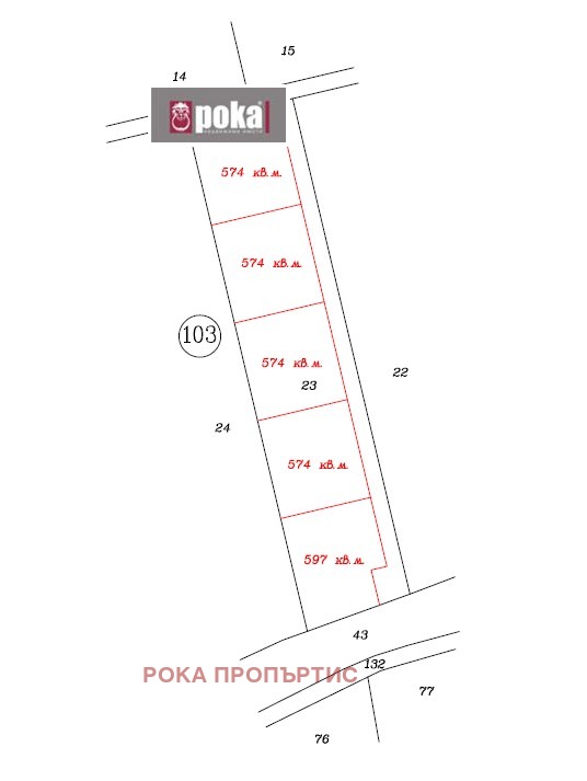 Продаја  Плот Стара Загора , Студентско градче , 574 м2 | 72746748 - слика [2]
