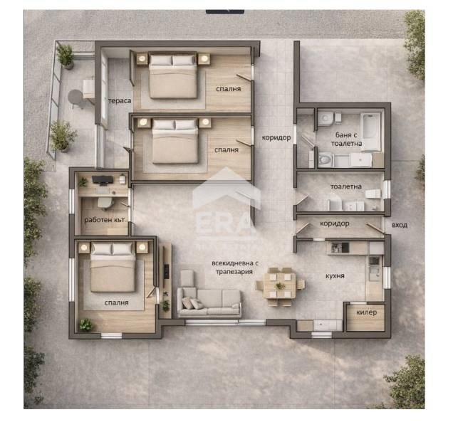 Продава 4-СТАЕН, гр. София, Иван Вазов, снимка 2 - Апартаменти - 53605145