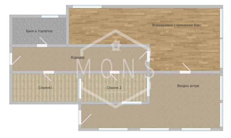 En venta  Piso de la casa región de Gabrovo , Dryanovo , 82 metros cuadrados | 29893329 - imagen [13]