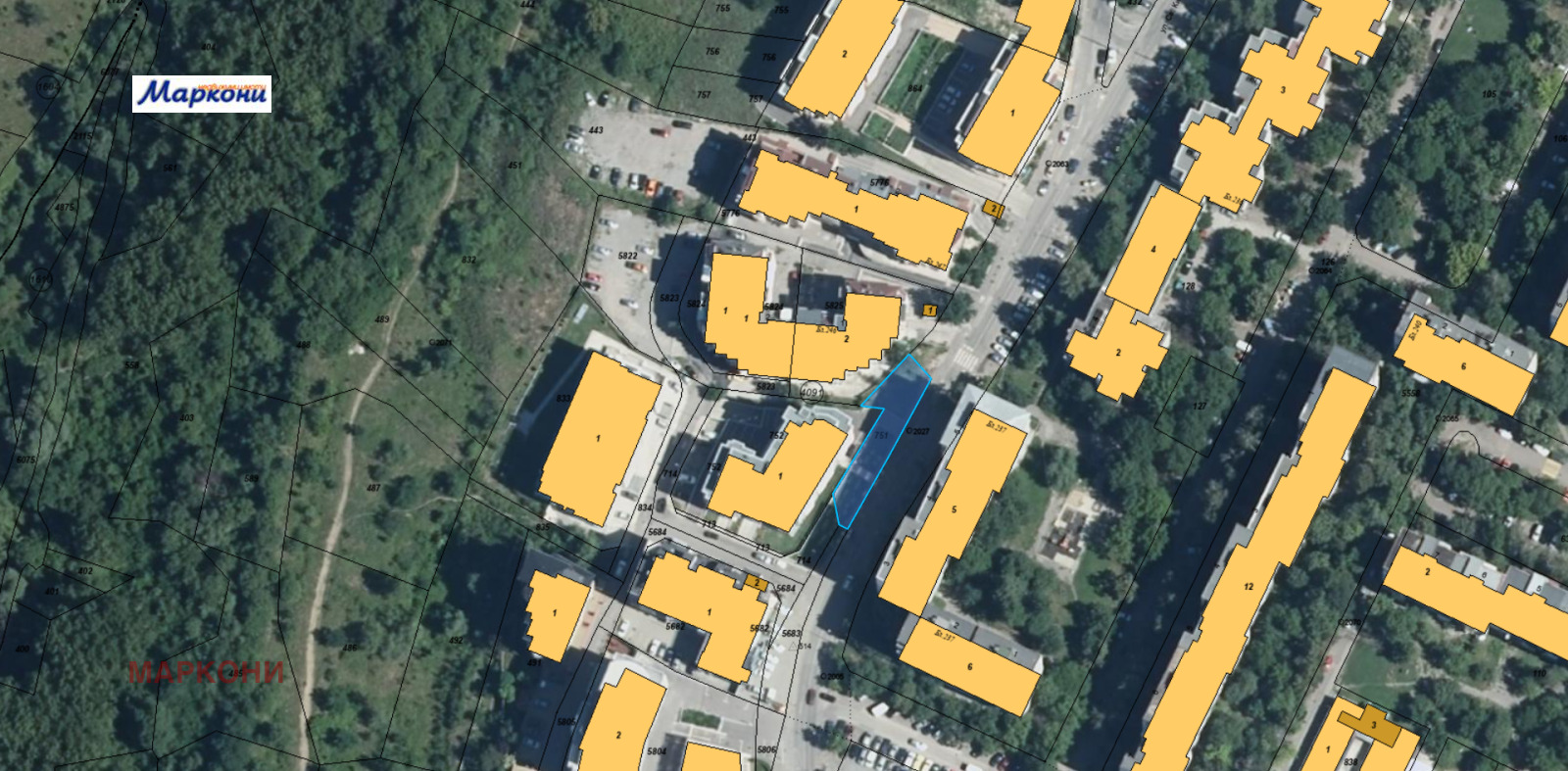 Продава ПАРЦЕЛ, гр. София, Младост 2, снимка 2 - Парцели - 49515644