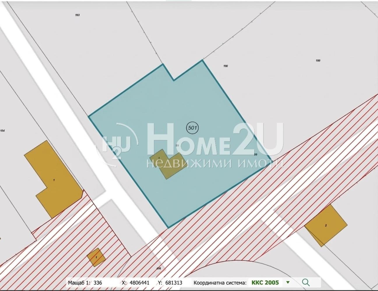 Продава ПАРЦЕЛ, с. Водица, област Варна, снимка 5 - Парцели - 54502993