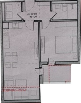 Продава 2-СТАЕН, гр. София, Света Троица, снимка 1 - Aпартаменти - 49161564