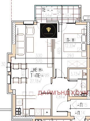 Til salg  1 soveværelse Plovdiv , Ostromila , 71 kvm | 20960615 - billede [2]