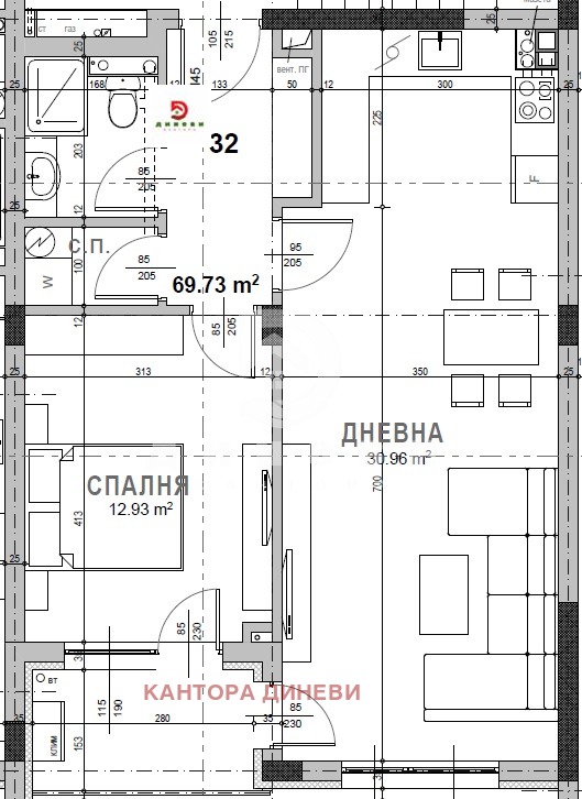 Продава 2-СТАЕН, гр. Стара Загора, Самара 3, снимка 3 - Апартаменти - 55650166