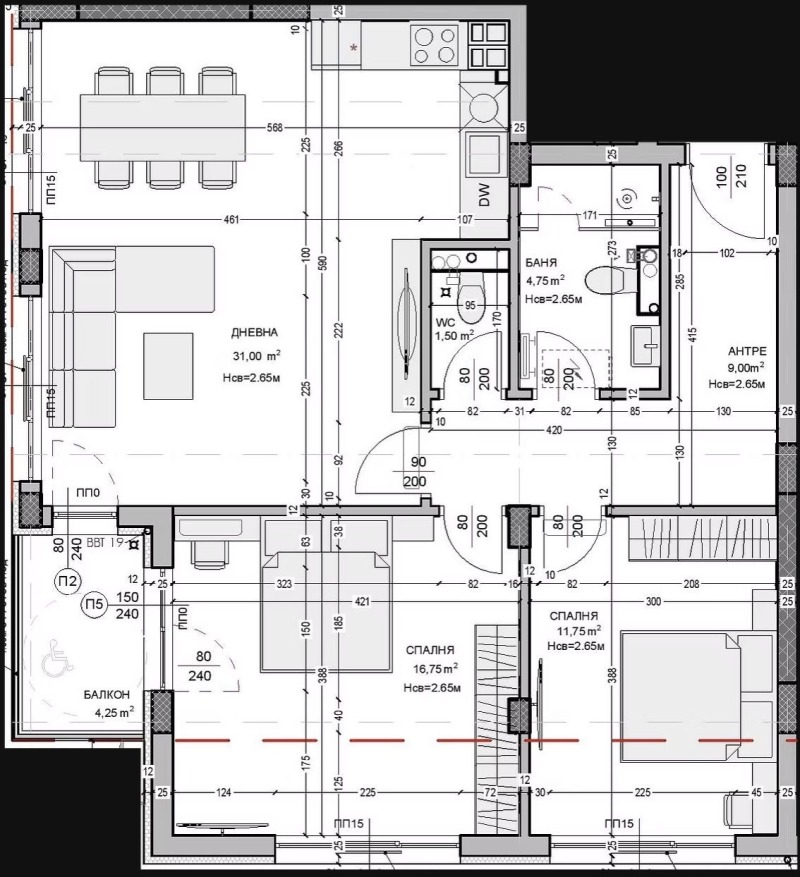 Продава 3-СТАЕН, гр. Пловдив, Остромила