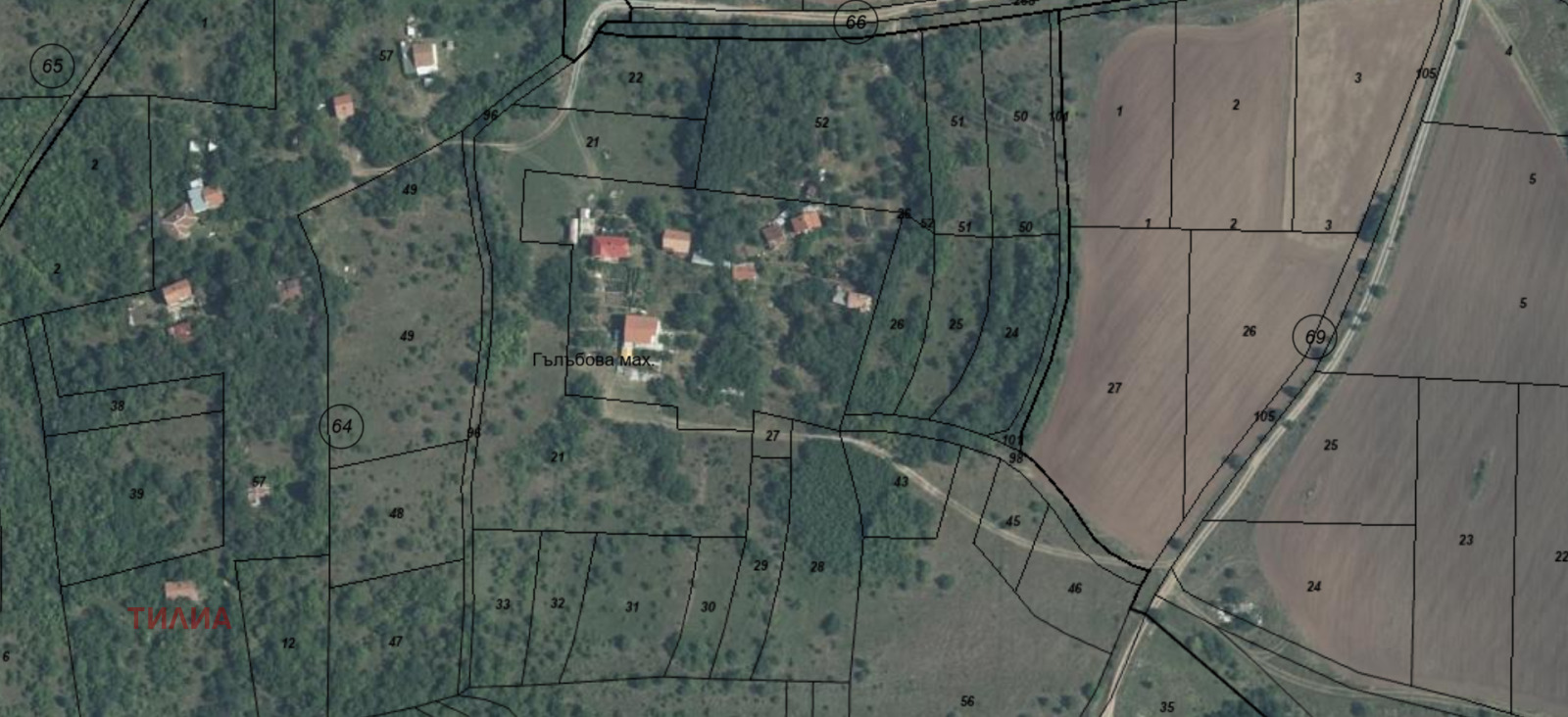 Продава ПАРЦЕЛ, с. Долна Диканя, област Перник, снимка 2 - Парцели - 54145379