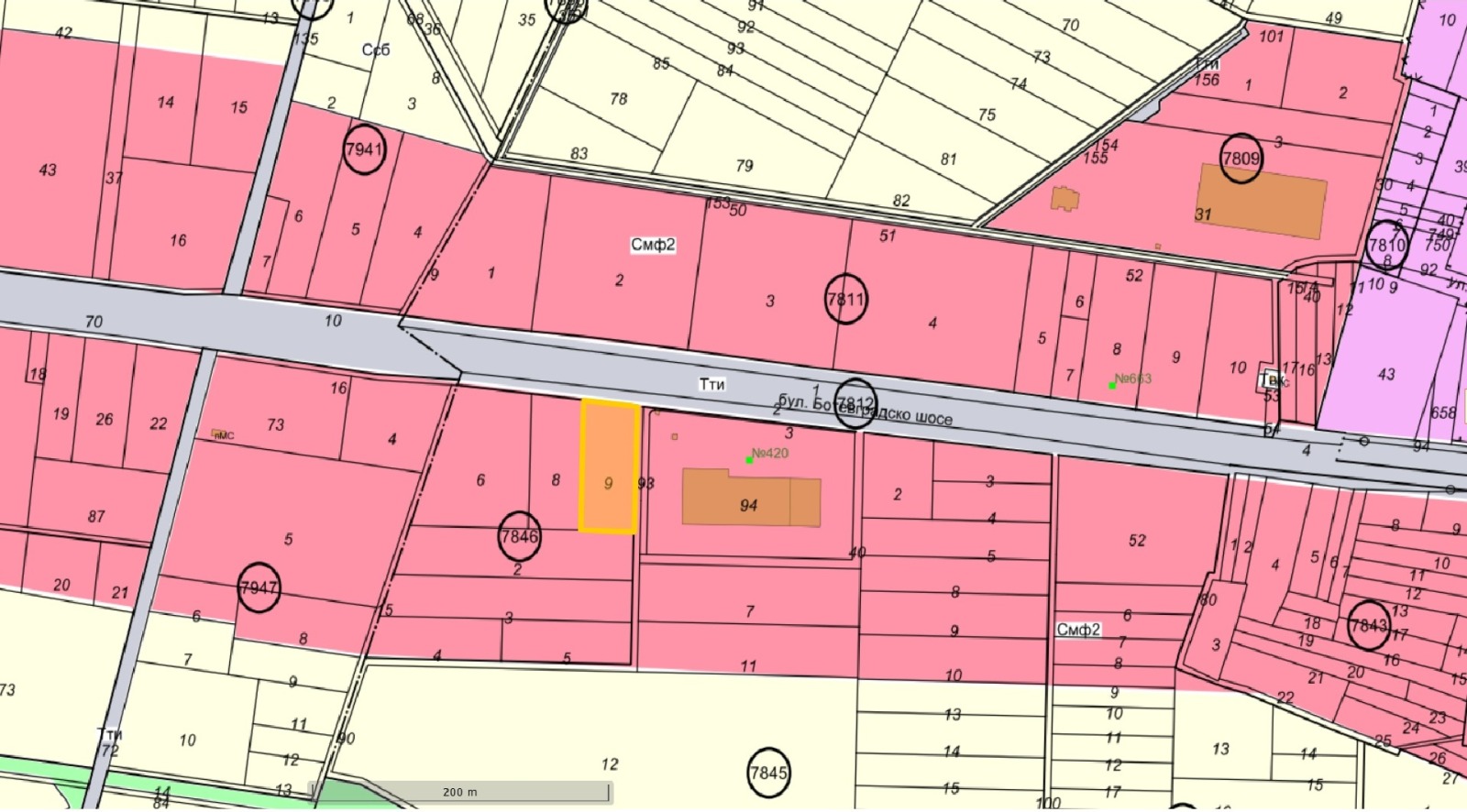 Продава ПАРЦЕЛ, гр. София, с. Долни Богров, снимка 2 - Парцели - 55862985