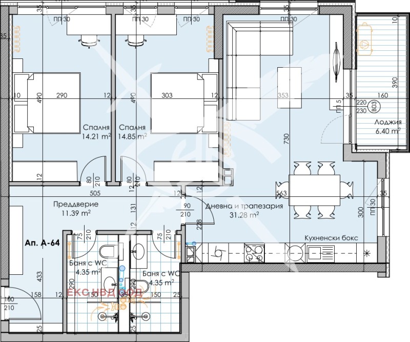 Продава  3-стаен град Пловдив , Кършияка , 121 кв.м | 80929926