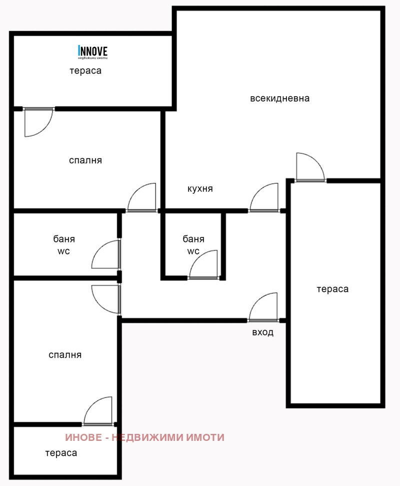 Продава 3-СТАЕН, гр. София, Дианабад, снимка 10 - Апартаменти - 53147434